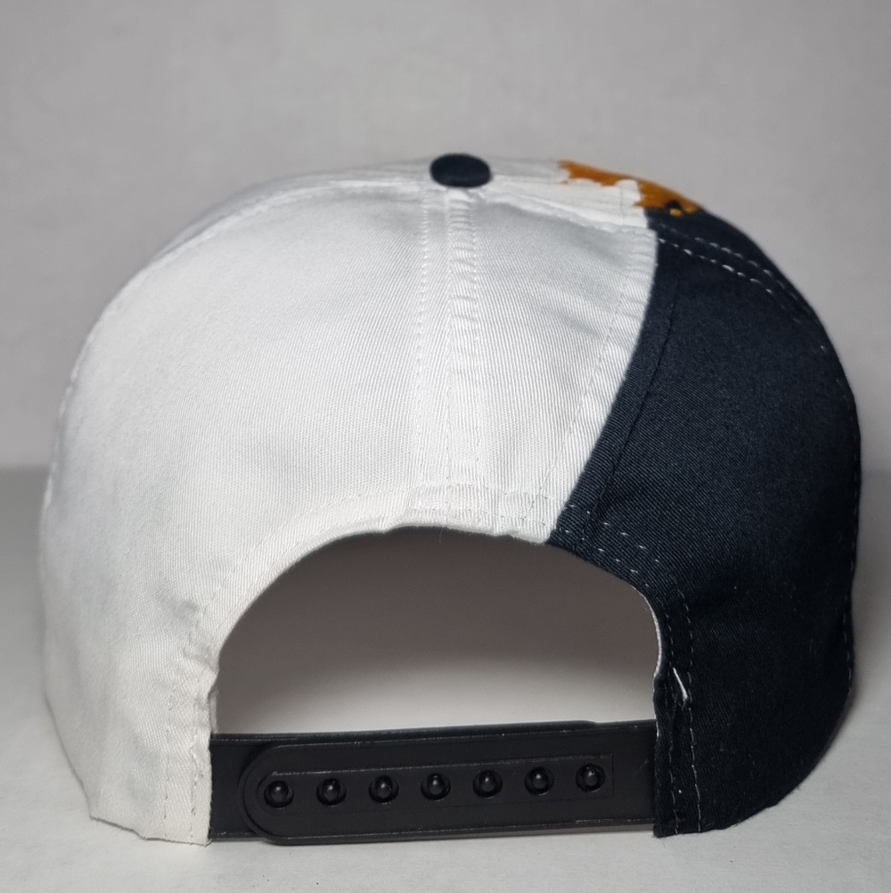 Vintage 90s Pittsburgh Steelers Splash Logo7 Hat Cap Snapback Football NFL 🔥 - Picture 2 of 3